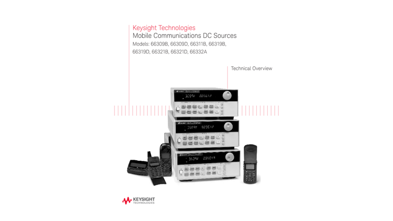 Mobile Communications DC Sources Product Overview